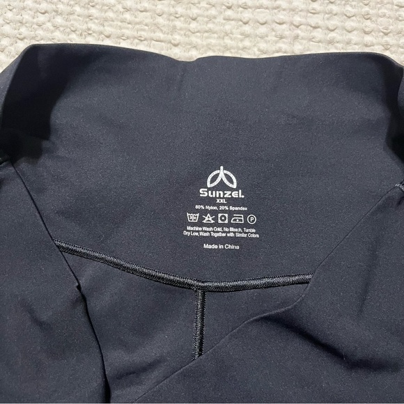 Sunzel Crossover Flare Leggings Black XXL - Picture 3 of 6